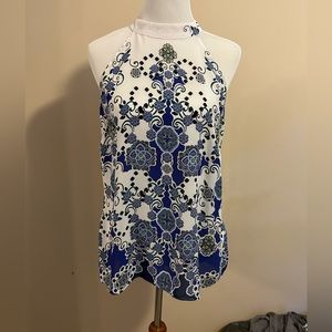 Sleeveless Laundry bright blue too